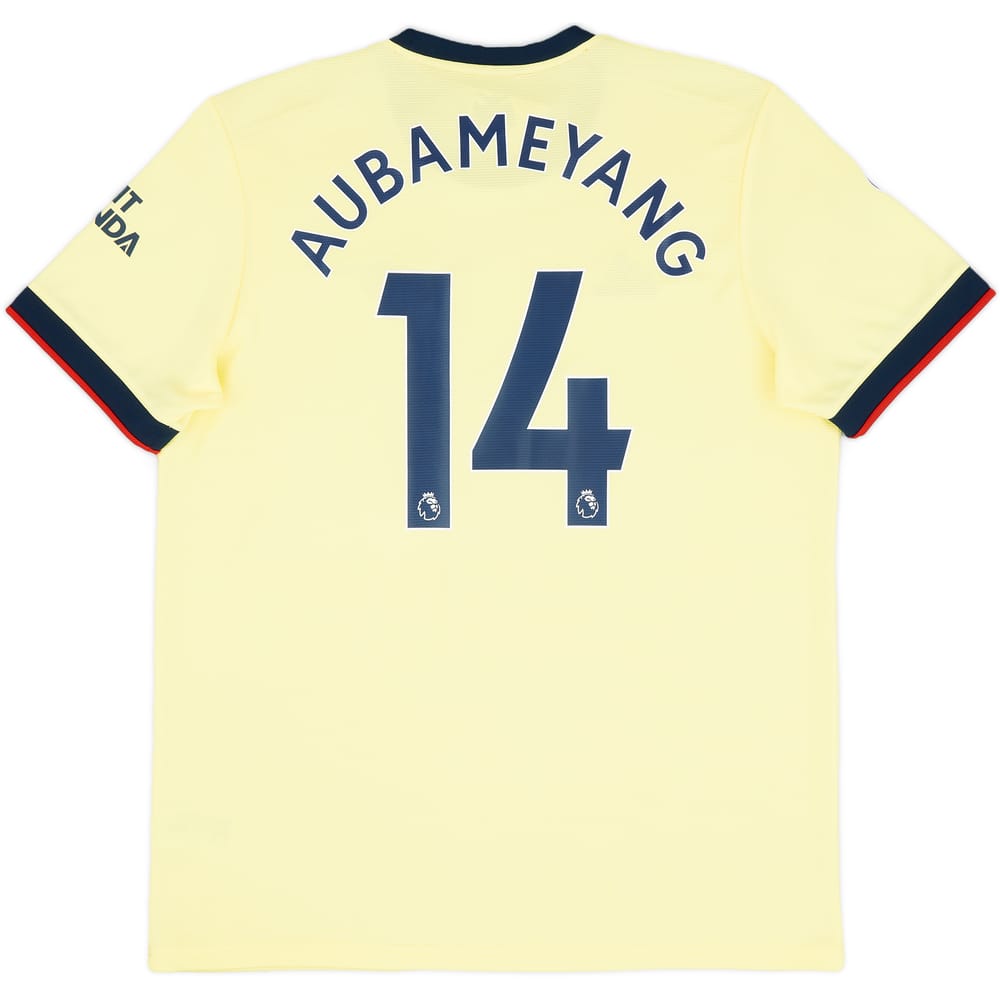 2021-22 Arsenal Away Shirt Aubameyang #14 - (S)