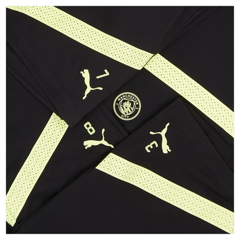 2022-23 Manchester City Player Issue Training Shorts # - 7/10
