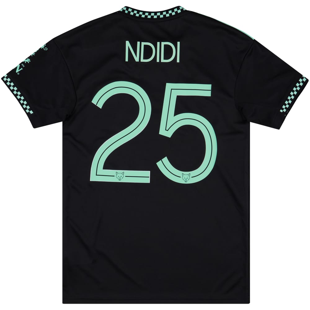 2022-23 Leicester Away Shirt Ndidi #25 - NEW - (S)
