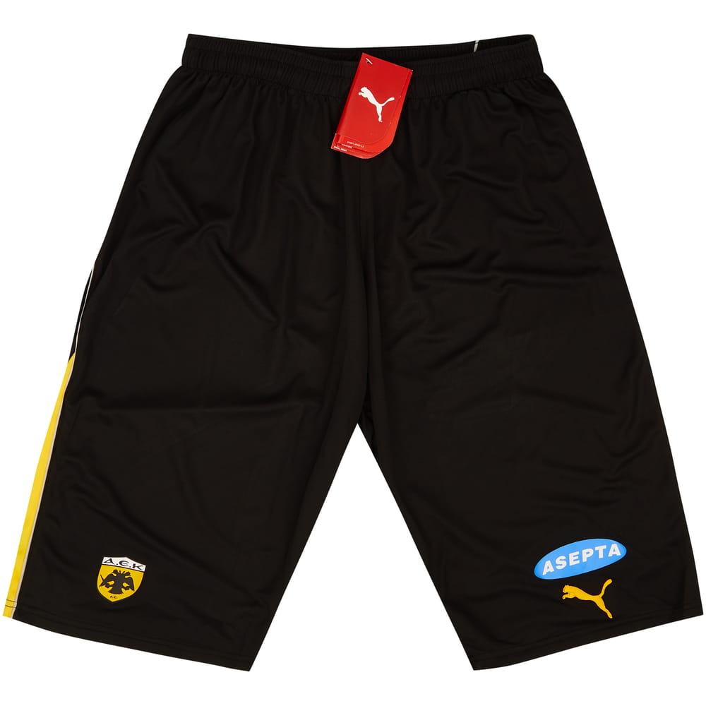 2011-12 AEK Athens Player Issue Training Shorts