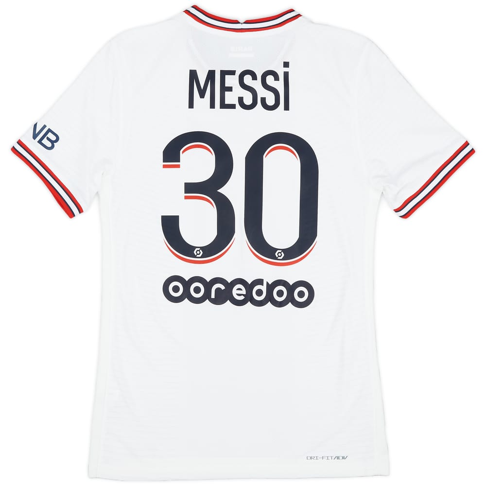 2021-22 Paris Saint-Germain Authentic Fourth Shirt Messi #30 (S)