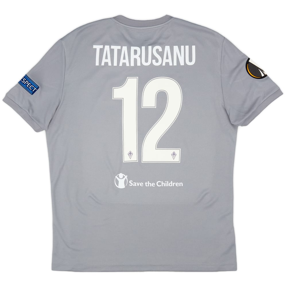2015-16 Fiorentina Match Issue European GK S/S Shirt Tatarusanu #12 - As New - (L)