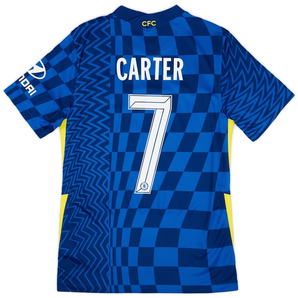 2021-22 Chelsea Home Shirt Carter #7 - (S)