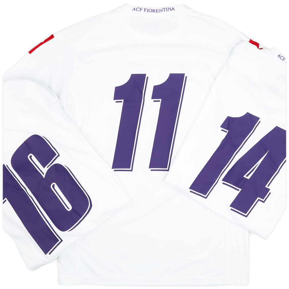 2007-08 Fiorentina Player Issue Away Shirt # - 4/10 - (L)