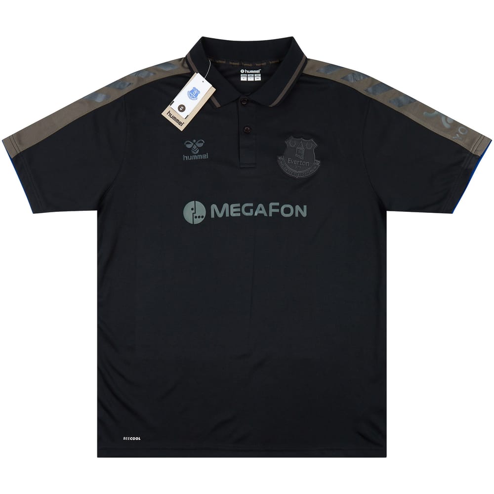2021-22 Everton Hummel Polo T-Shirt (M)