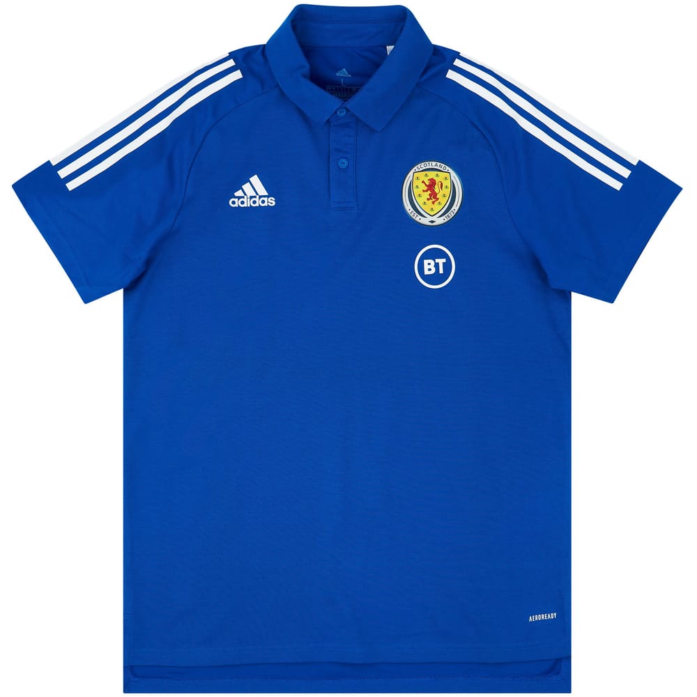 2020-21 Scotland Player Issue Polo T-Shirt (Very Good)