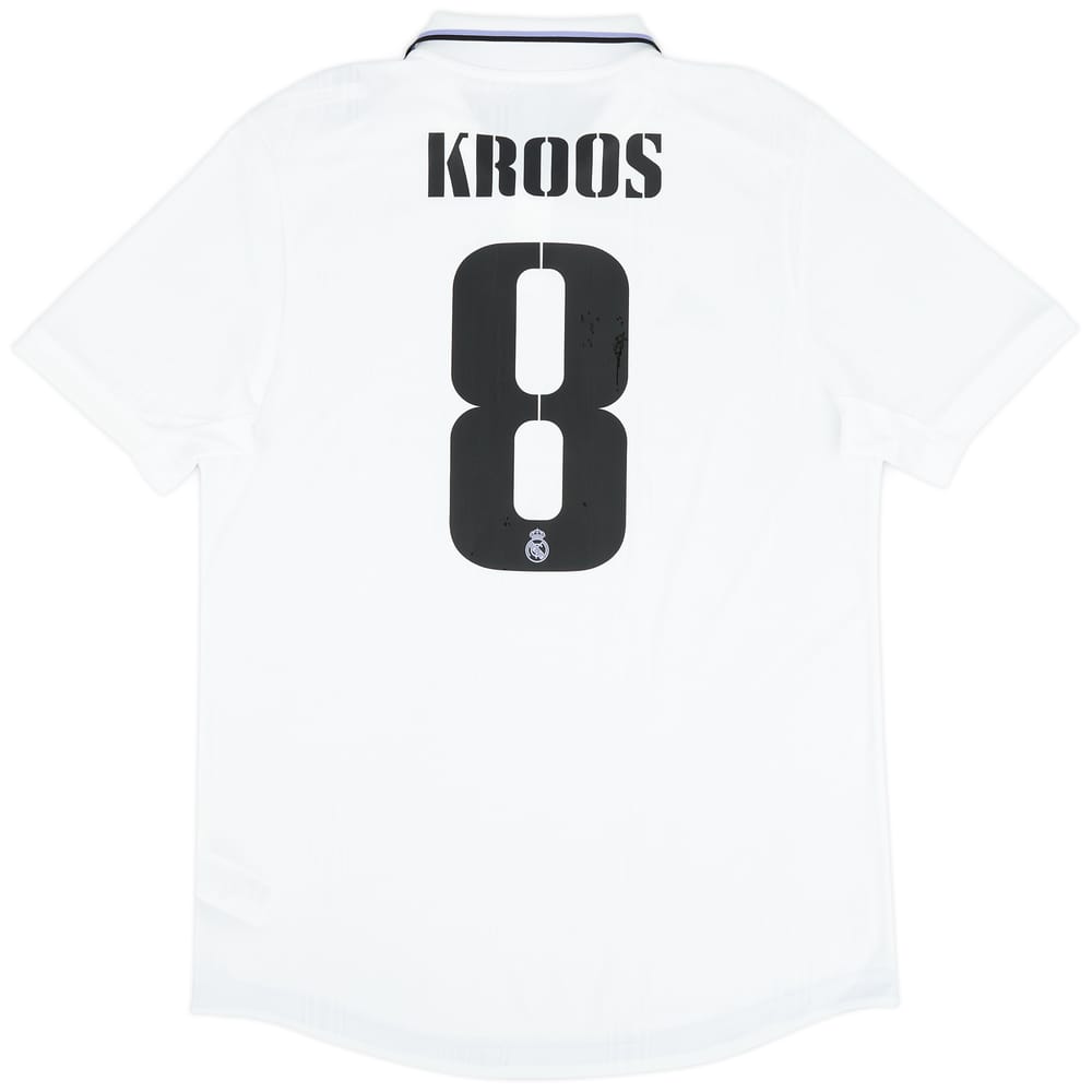 2022-23 Real Madrid Home Shirt Kroos #8