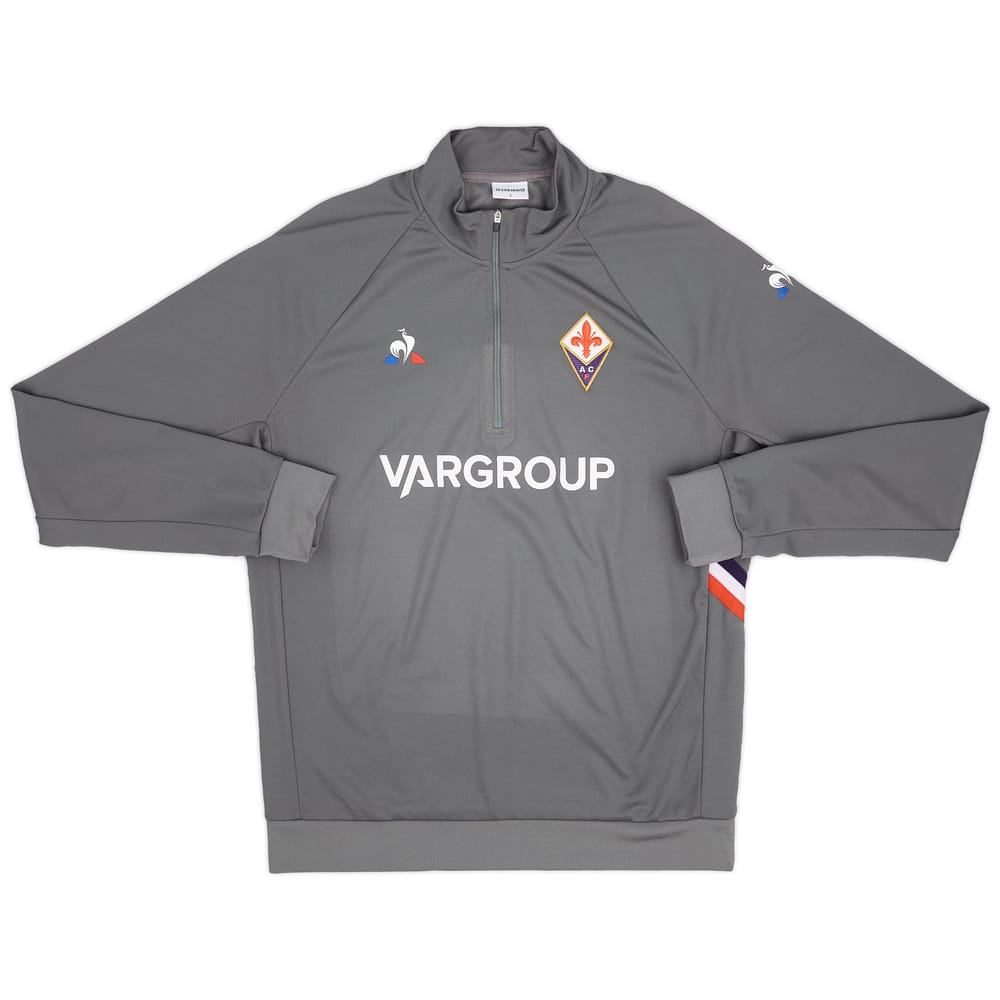 2019-20 Fiorentina Le Coq Sportif 1/4 Zip Training Top - 6/10 - (XL)