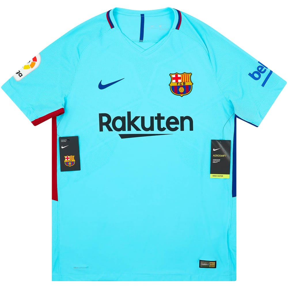 2017-18 Barcelona Authentic Away Shirt