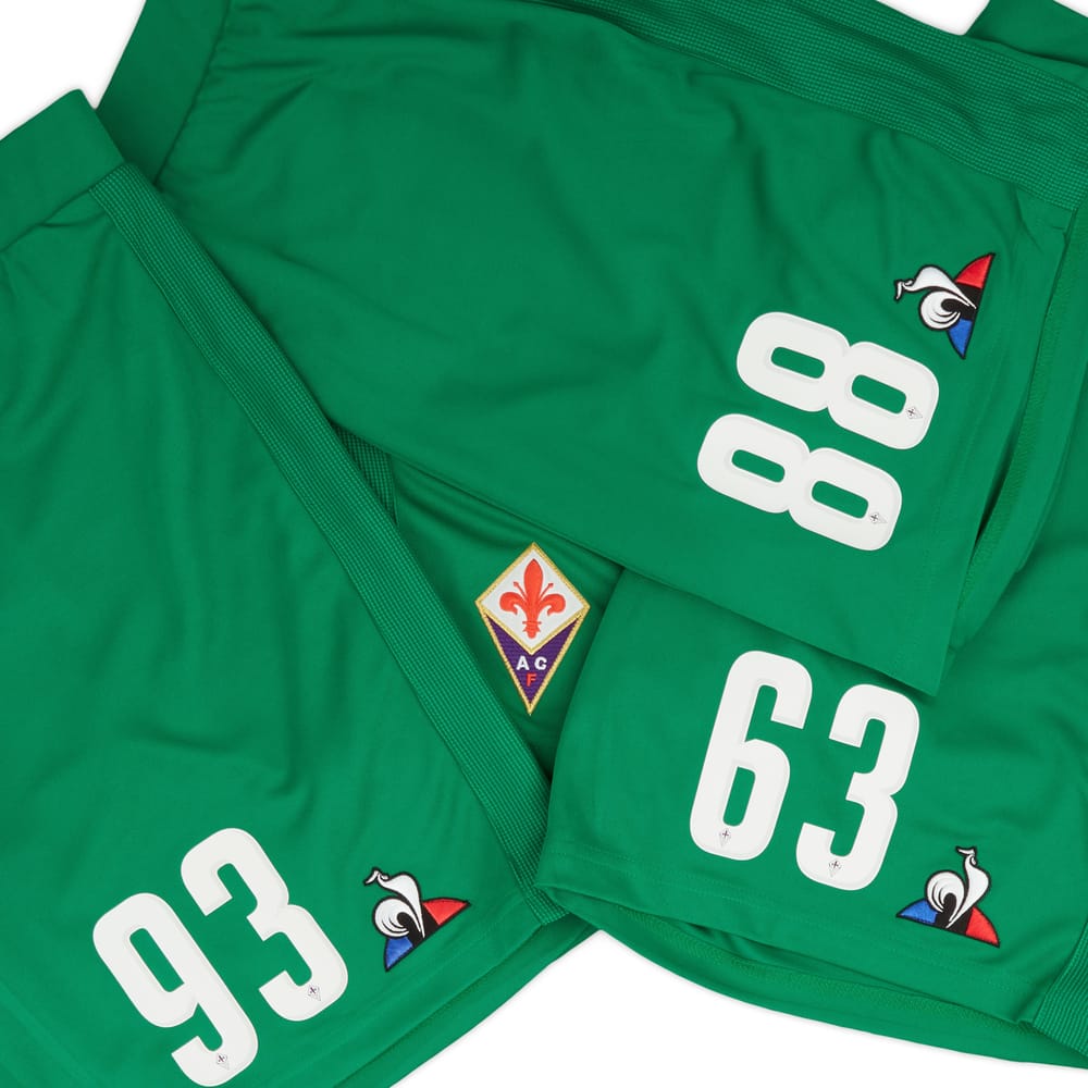 2019-20 Fiorentina Player Issue Third Shorts # - 6/10