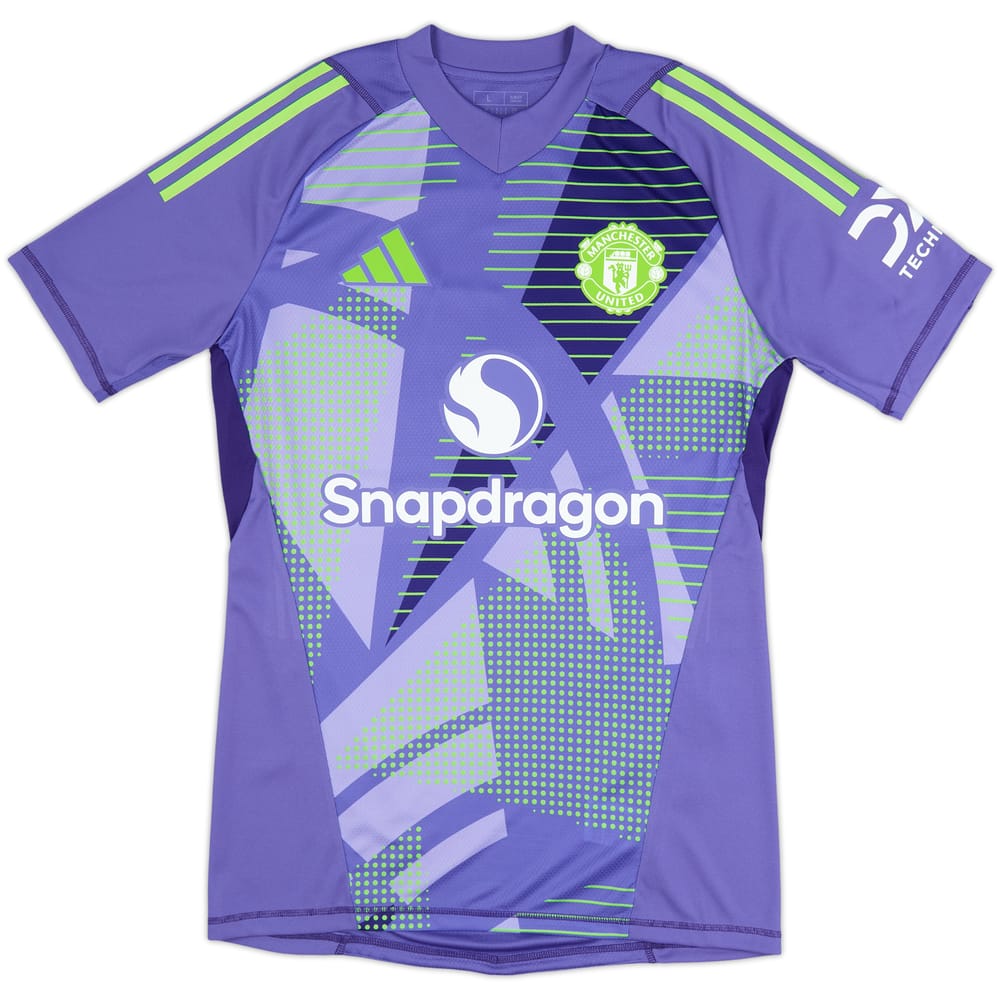 2024-25 Manchester United Authentic PI GK Home Shirt - As New 