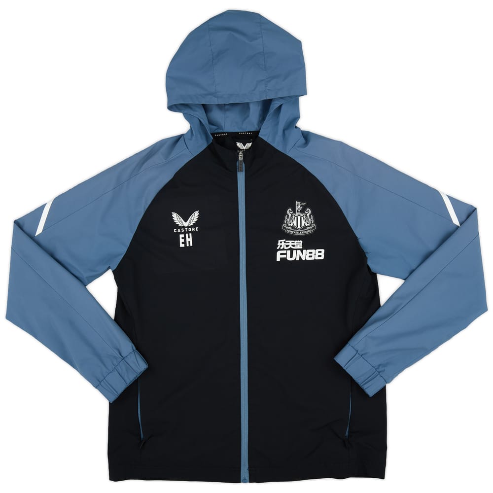 2022-23 Newcastle Staff Issue Rain Jacket 'EH' (Eddie Howe) - As New - (M)
