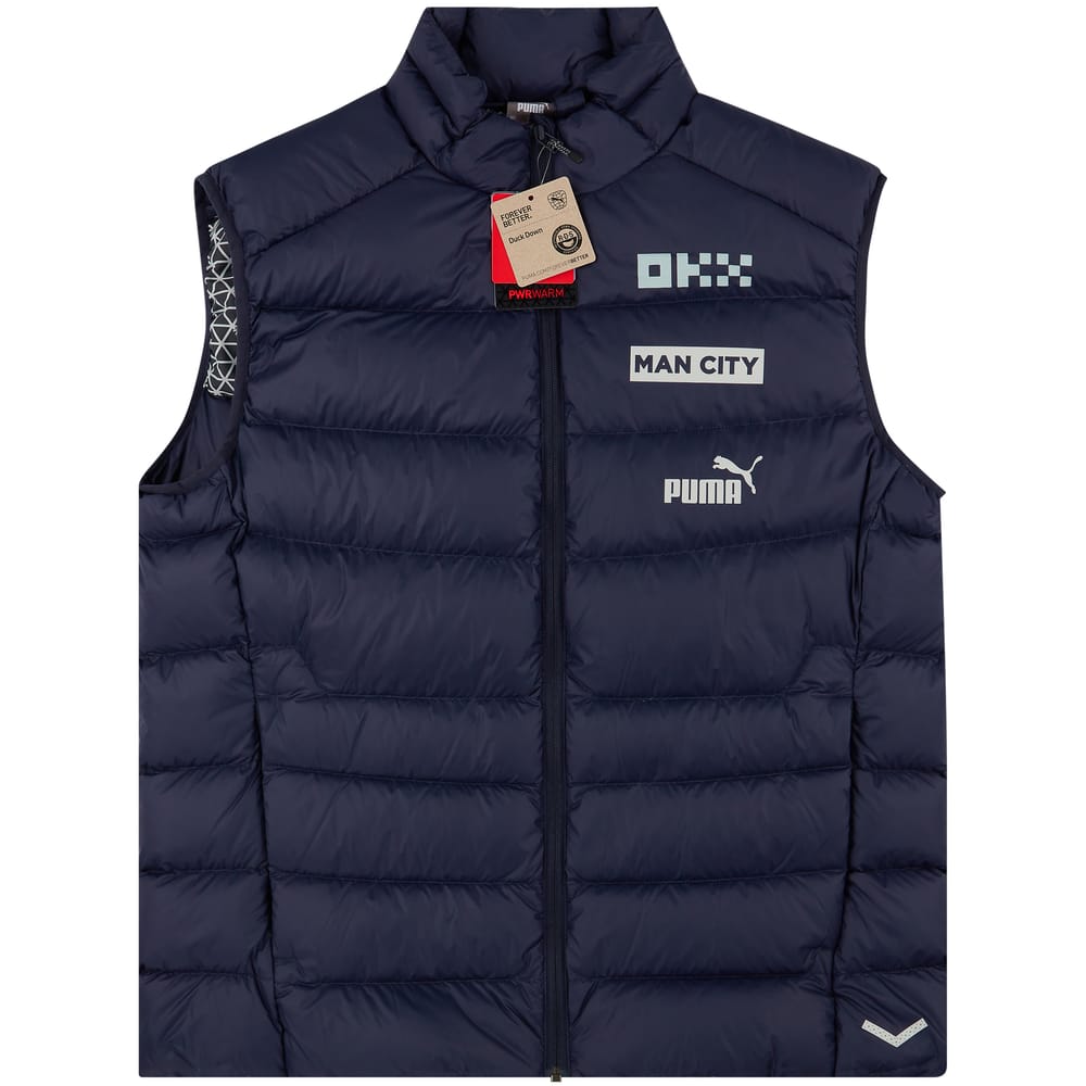 2022-23 Manchester City Puma Casuals Padded Gilet