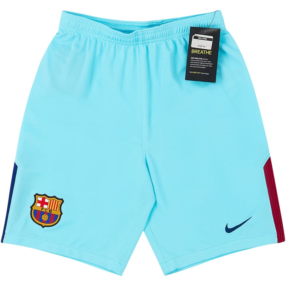 2017-18 Barcelona Away Shorts KIDS