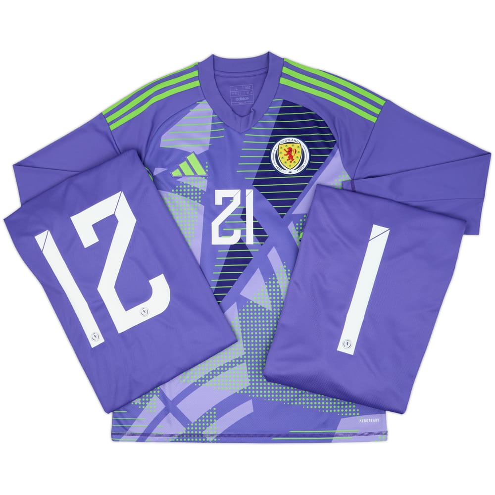 2024-25 Scotland GK Home Shirt - As New