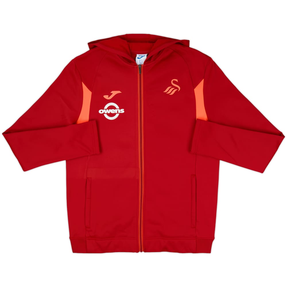 2023-24 Swansea City Joma Hooded Jacket - As New - (L)