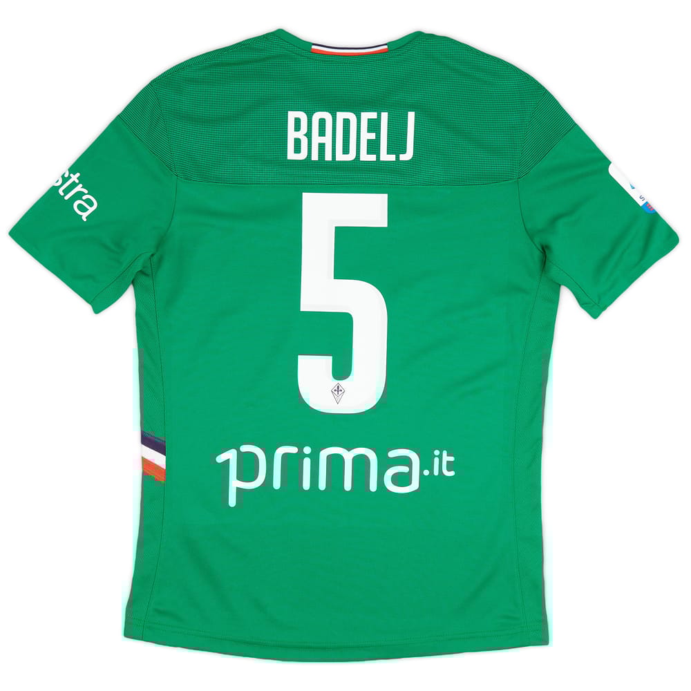 2019-20 Fiorentina Match Issue Third Shirt Badelj #5 - As New - (M)