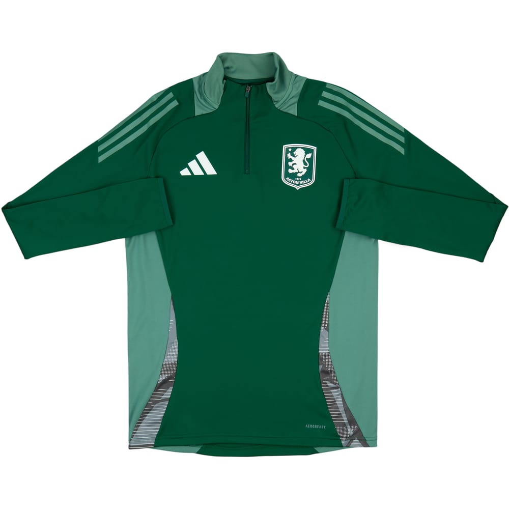 2024-25 Aston Villa adidas 1/4 Zip Training Top