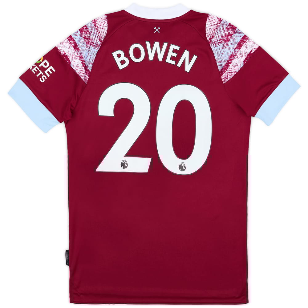 2022-23 West Ham Home Shirt Bowen #20 - As New