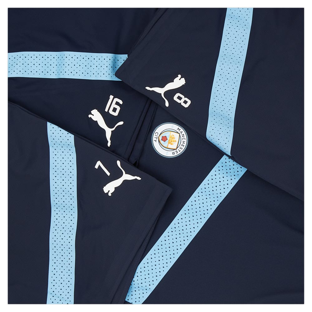 2022-23 Manchester City Player Issue Training Shorts # - Very Good 7/10