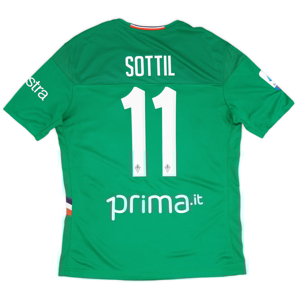 2019-20 Fiorentina Match Issue Third Shirt Sotill #11 - As New - (L)