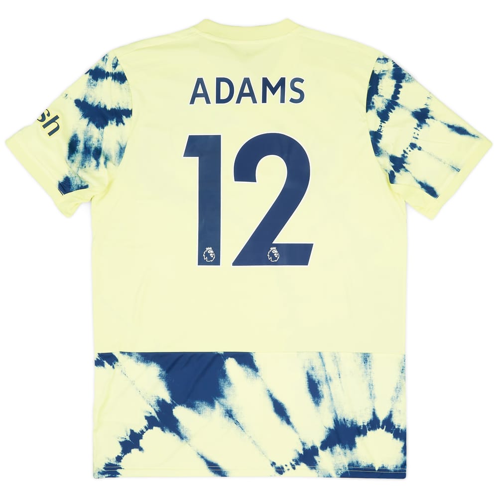 2022-23 Leeds United Away Shirt Adams #12 (XL)