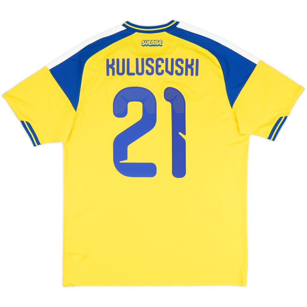 2026-27 Sweden Home Shirt Kulusevski #21