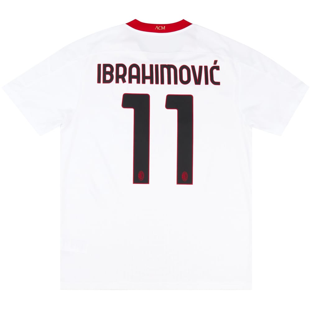 2020-21 AC Milan Away Shirt Ibrahimovic #11