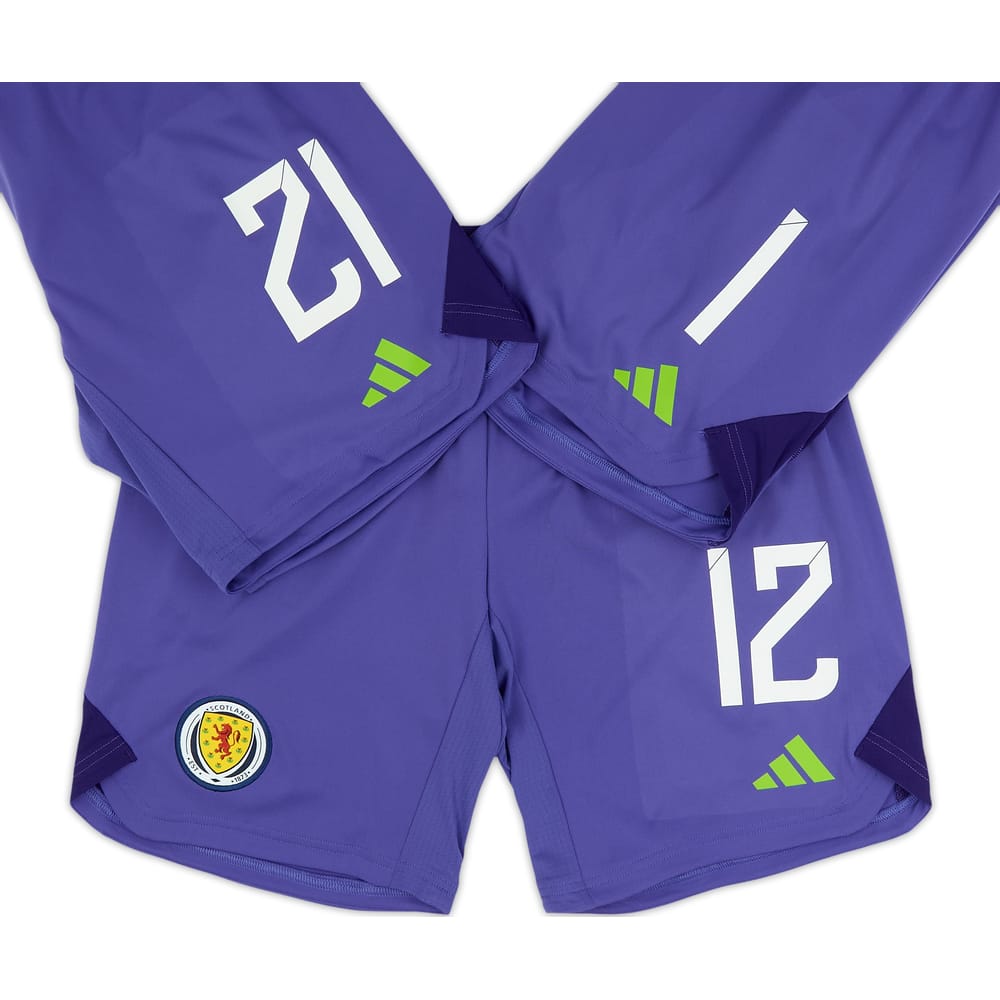2024-25 Scotland GK Home Shorts # - As New - (Women's L)