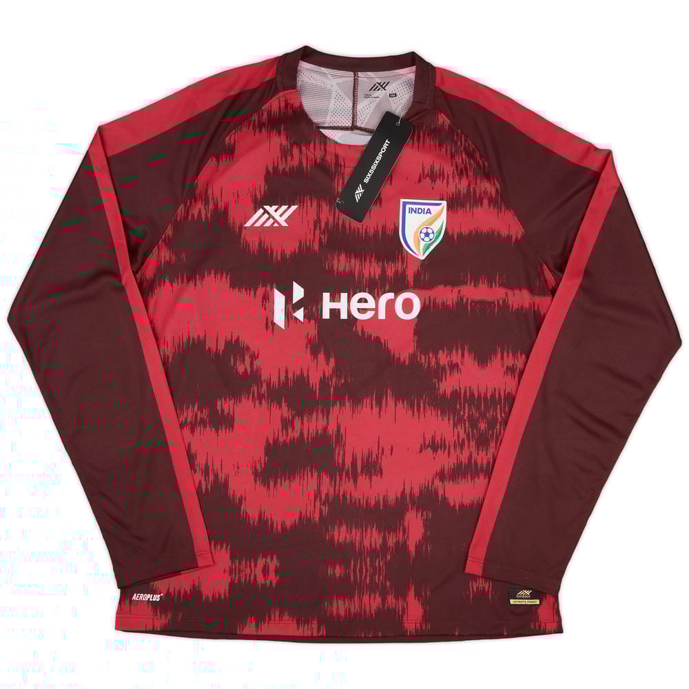2021-22 India Six5six Training L/S Shirt