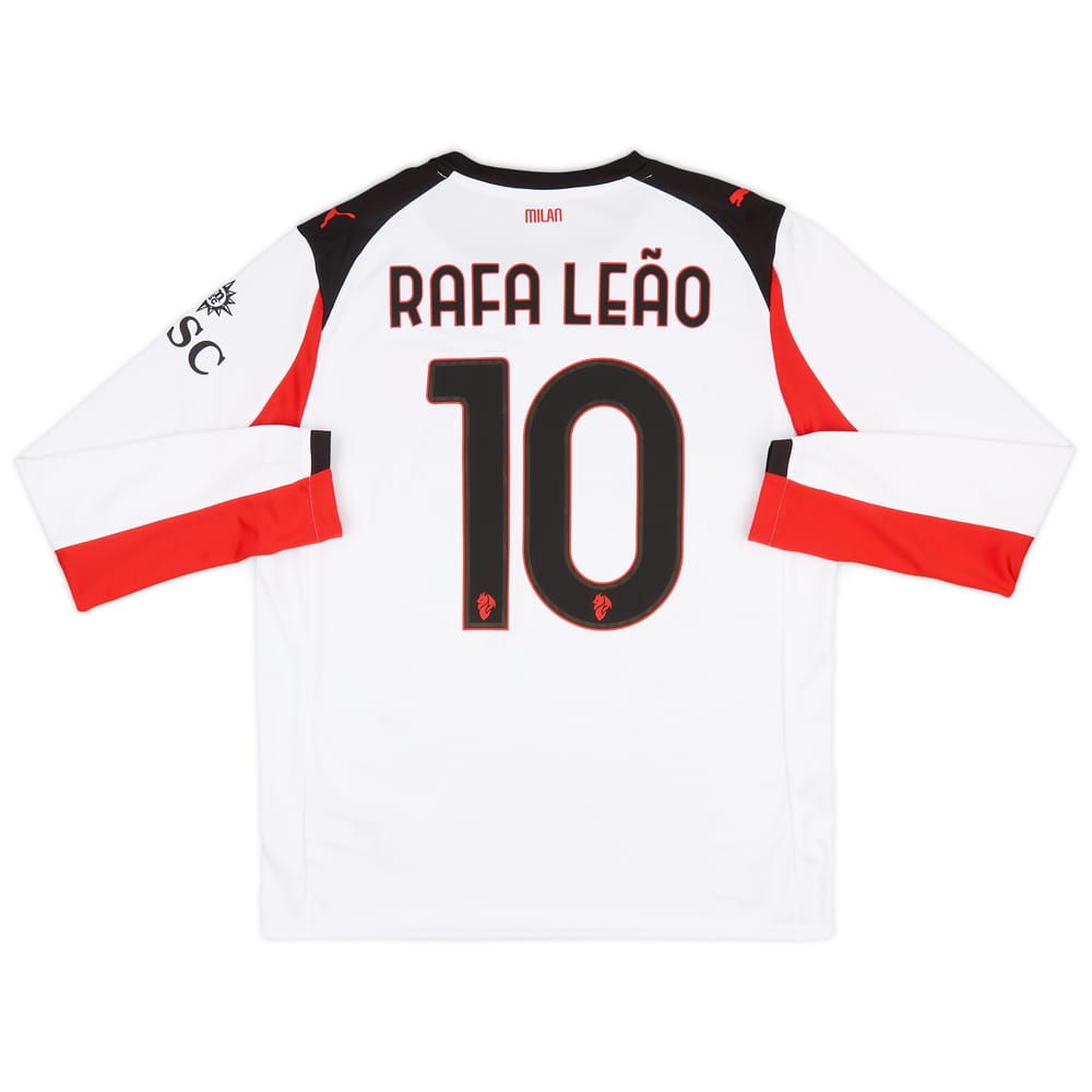 2025-26 AC Milan Away L/S Shirt Rafa Leao #10