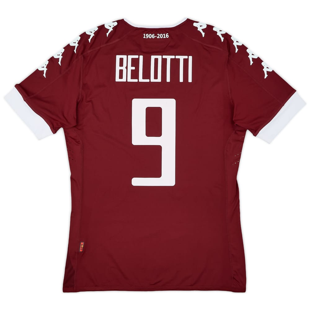 2016-17 Torino Home Shirt Belotti #9 - 9/10 - (XXL)