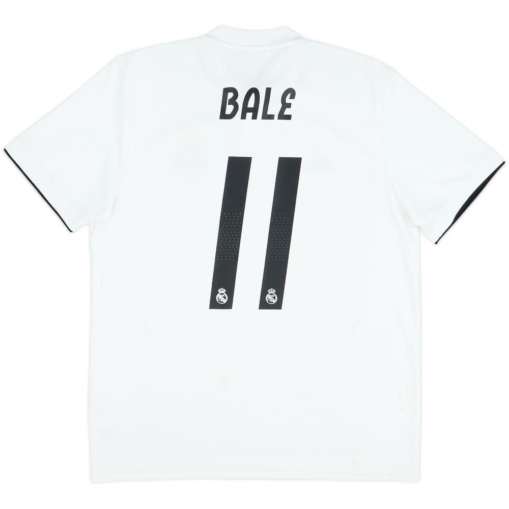 2018-19 Real Madrid Home Shirt Bale #11 - 5/10 - (L)