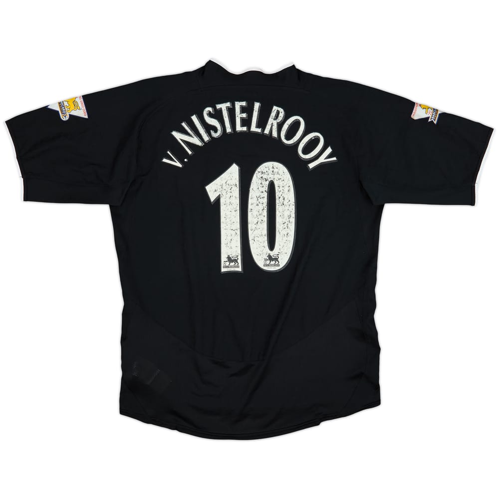 2003-05 Manchester United Away Shirt V.Nistelrooy #10 - 5/10 - (L)