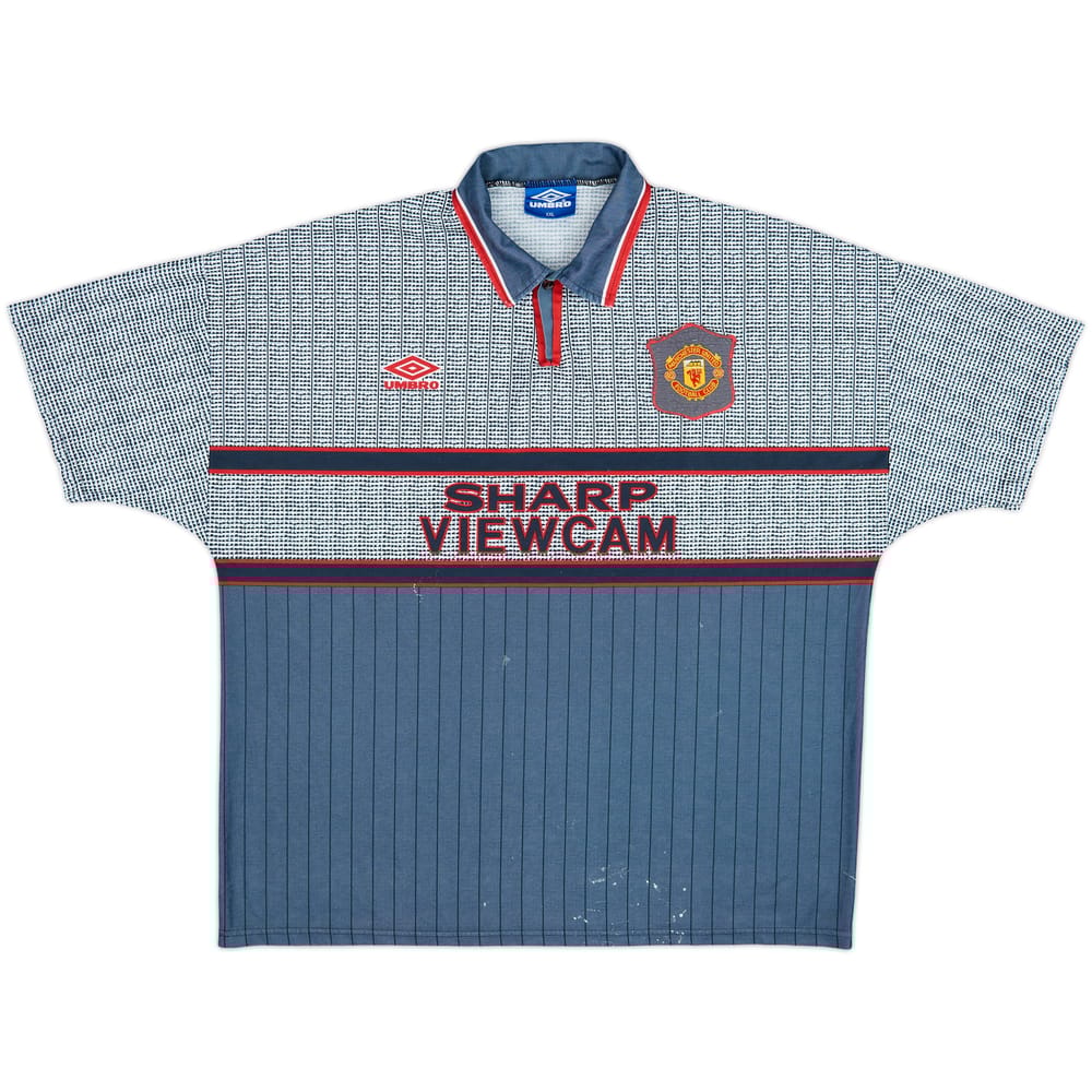 1995-96 Manchester United Away Shirt - 5/10 - (XXL)