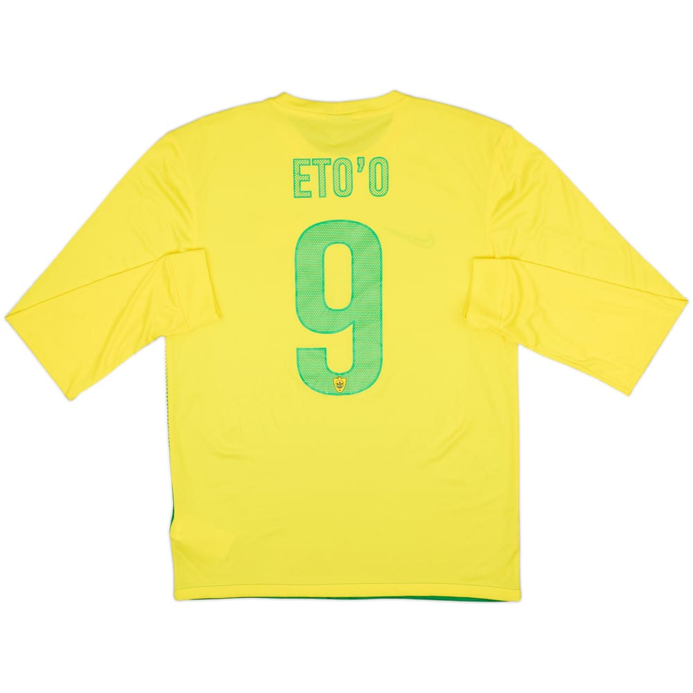 2013-14 Anzhi Makhachkal Home L/S Shirt Eto'o #9 (M)