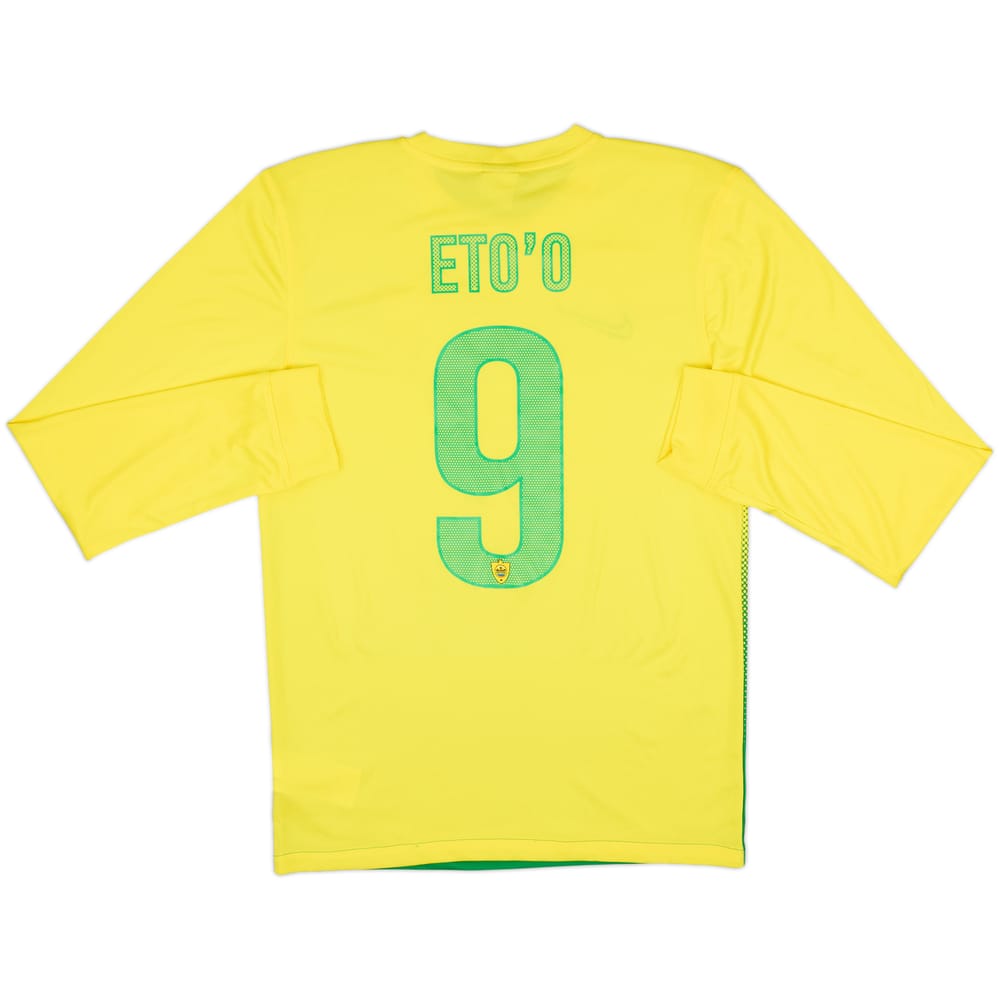 2013-14 Anzhi Makhachkal Home L/S Shirt Eto'o #9 (S)
