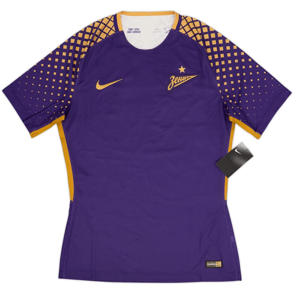 2017-18 Zenit St. Petersburg Player Issue Third Shirt (M)