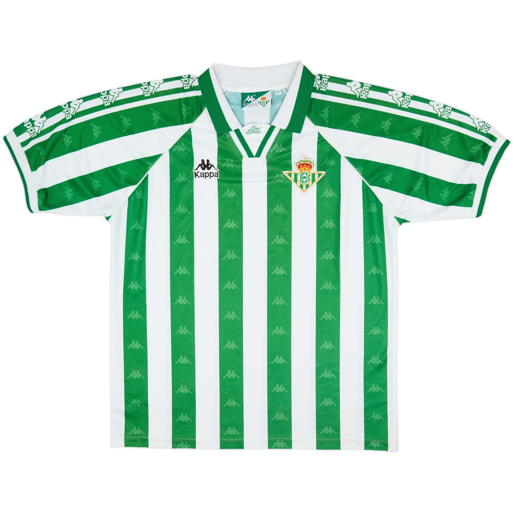 1995-97 Real Betis Home Shirt - 8/10 - (L)