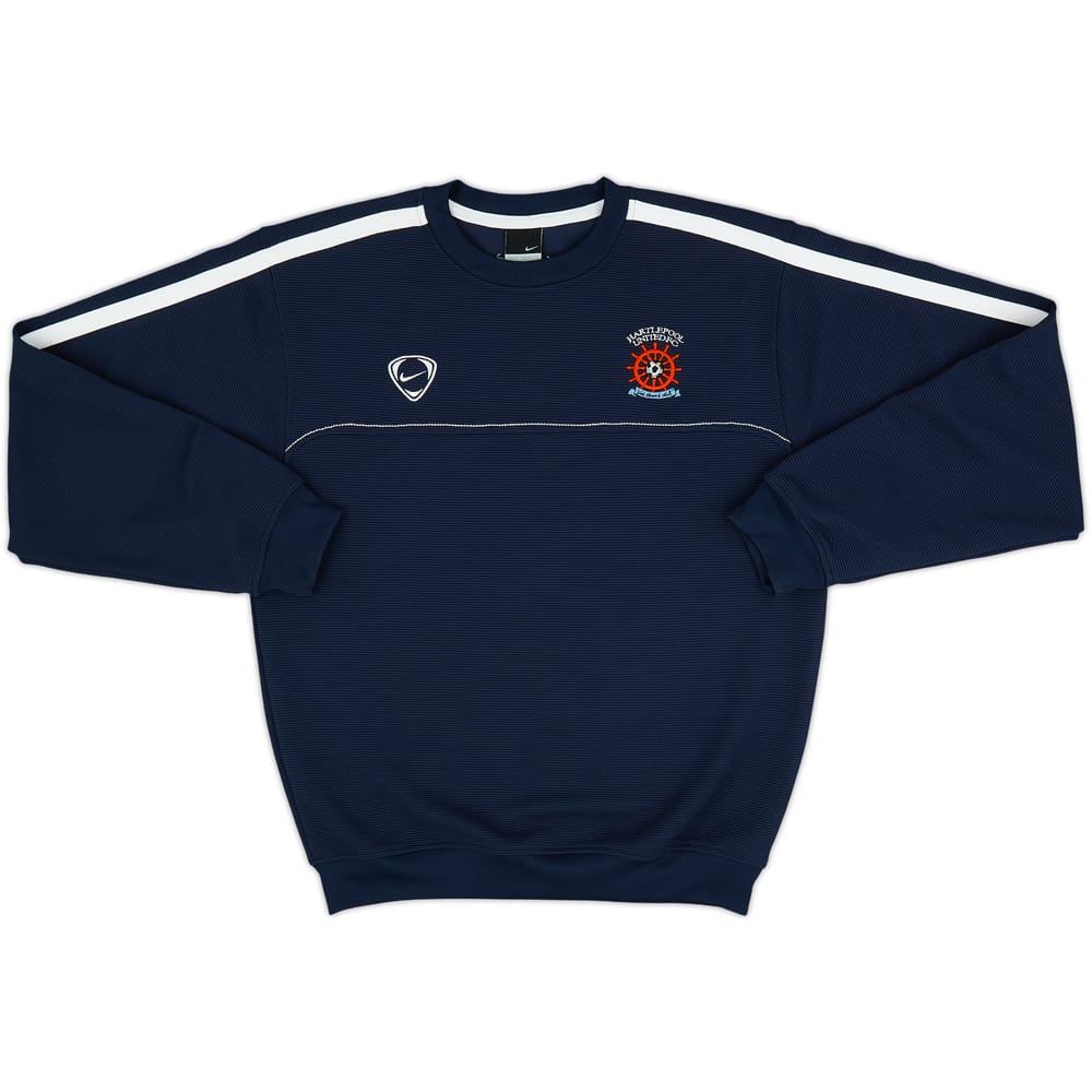 2004-06 Hartlepool Nike Sweat Top - 9/10 - (S)