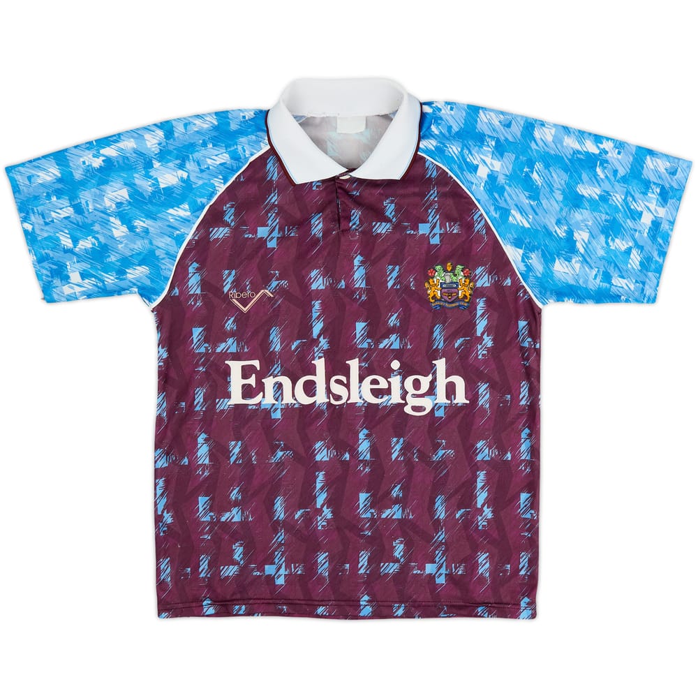 Camiseta de local del Burnley 1991-93 - 8/10 - (L)