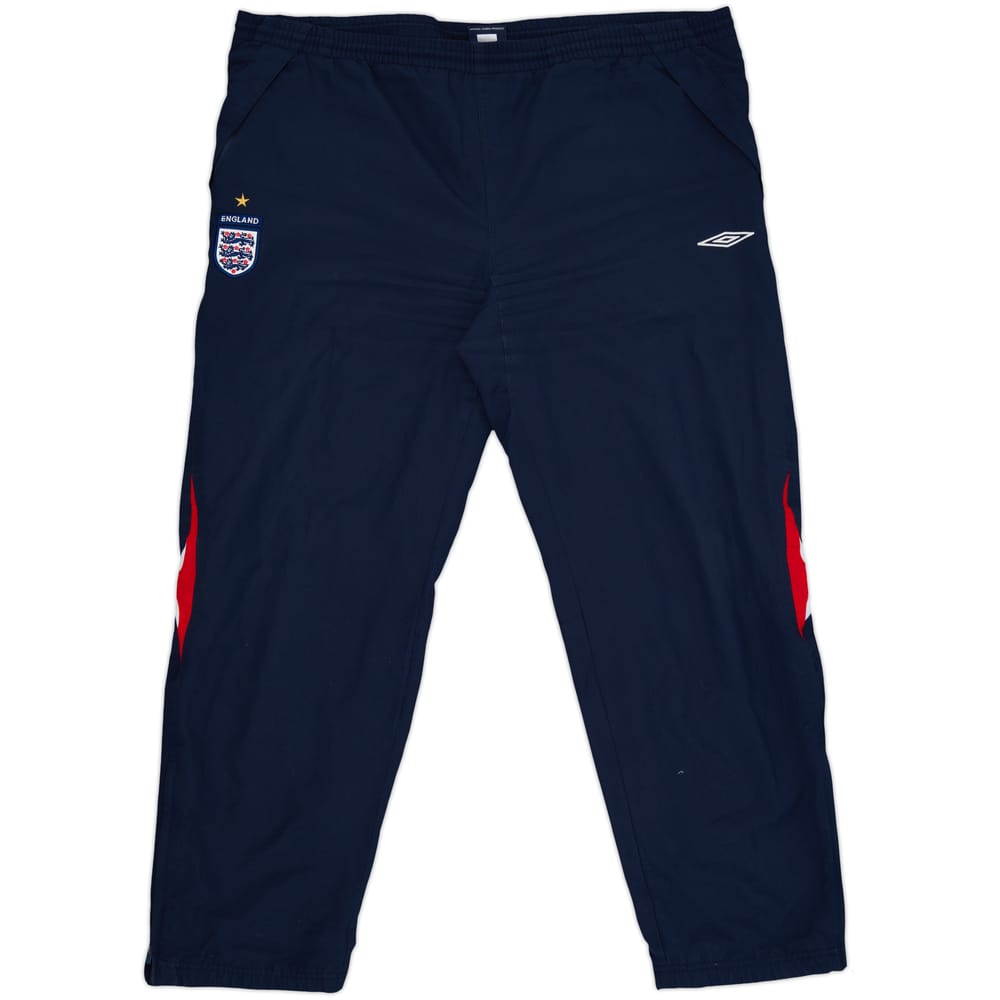 2006-08 England Umbro Track Pants/Bottoms - 6/10 - (XL)