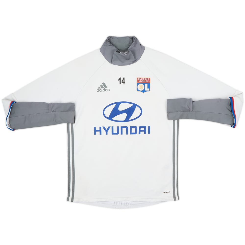2016-17 Lyon adidas Player Issue Drill Top #14 - 6/10 - (M)