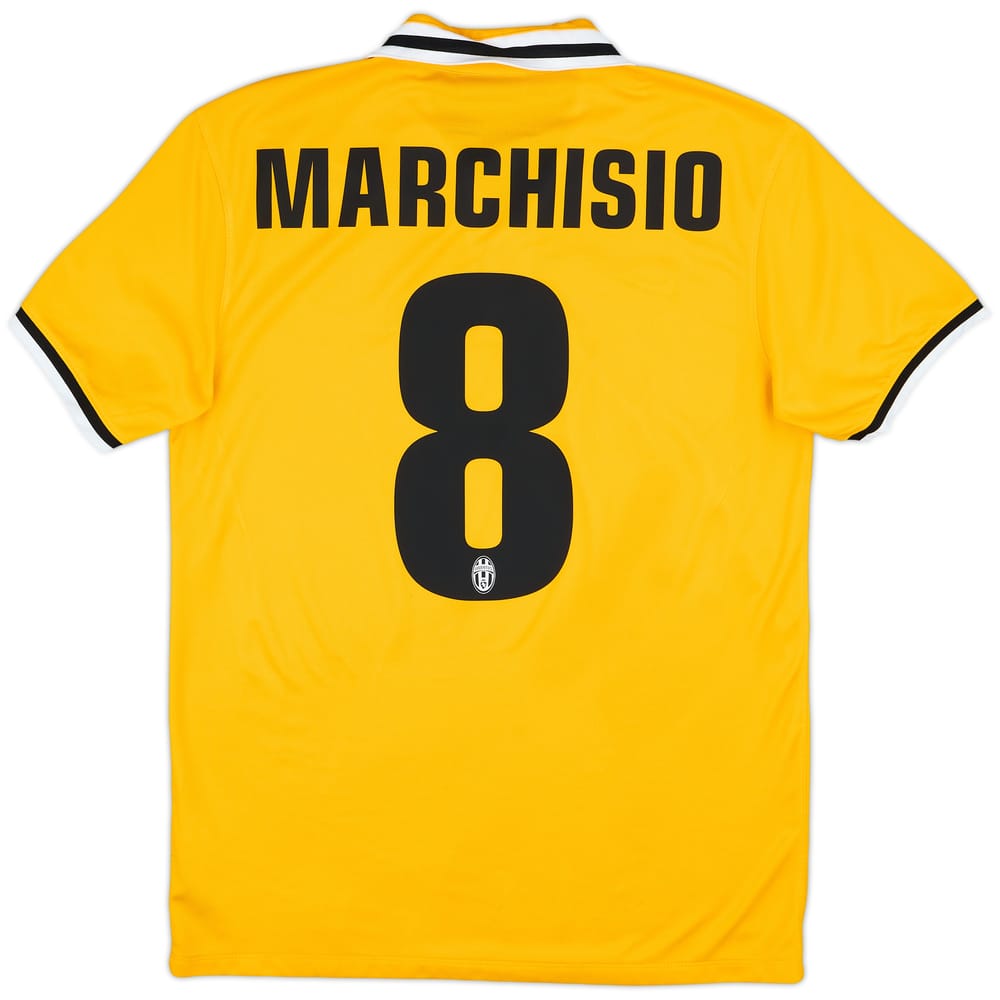 2013-14 Juventus Away Shirt Marchisio #8 - 9/10 - (M)