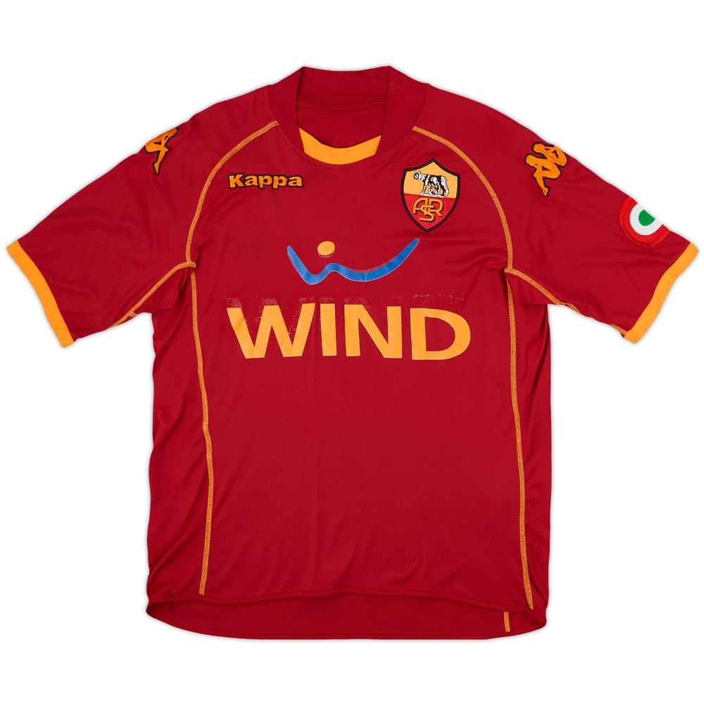 2008-09 Roma Home Shirt - 5/10 - (M)