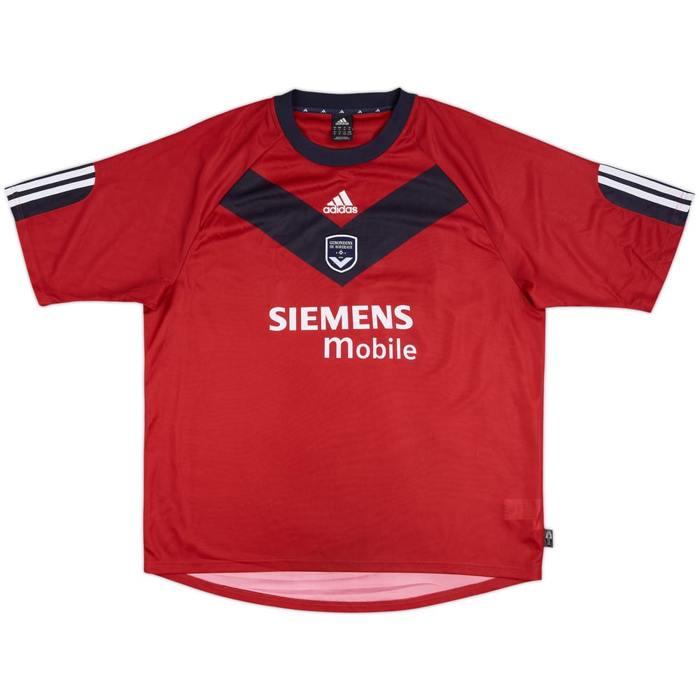 Camiseta de la tercera equipación del Bordeaux 2002-03 - 8/10 - (XL)