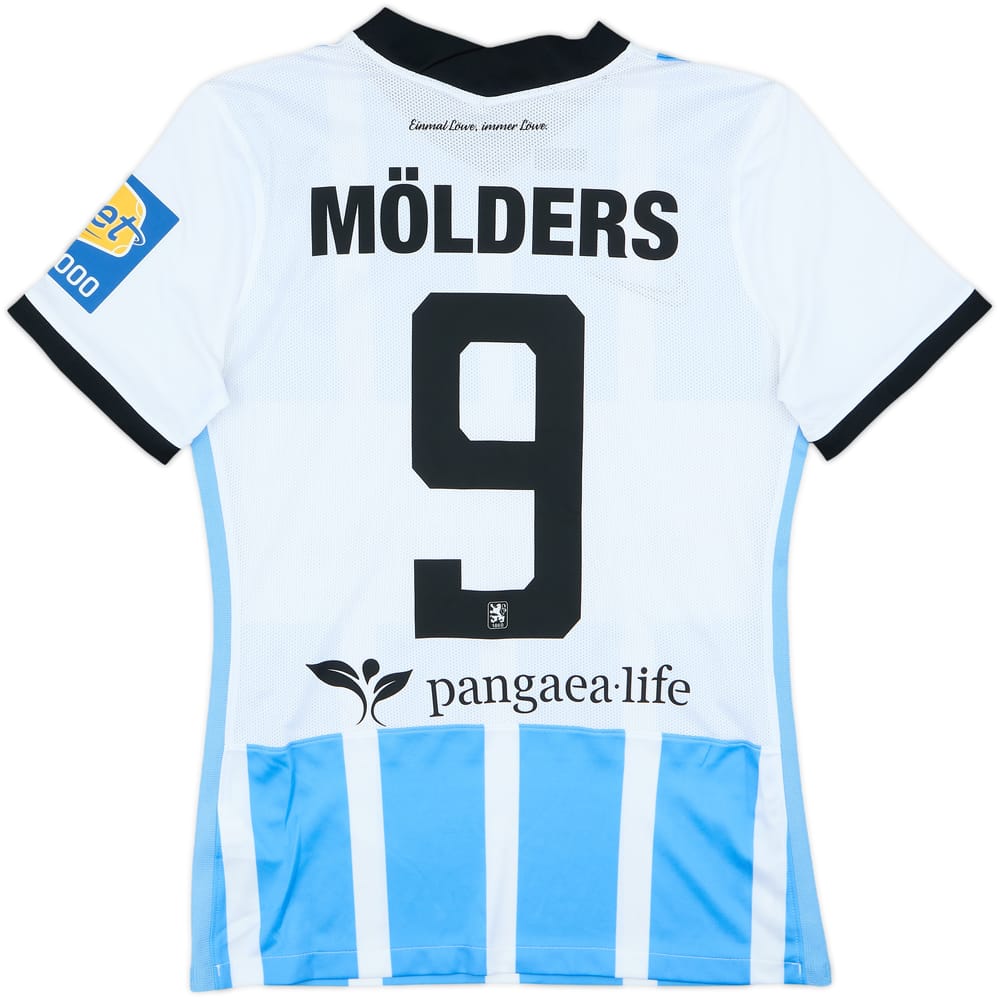 2021-22 1860 Munich Home Shirt Molders #9 - 9/10 - (M)