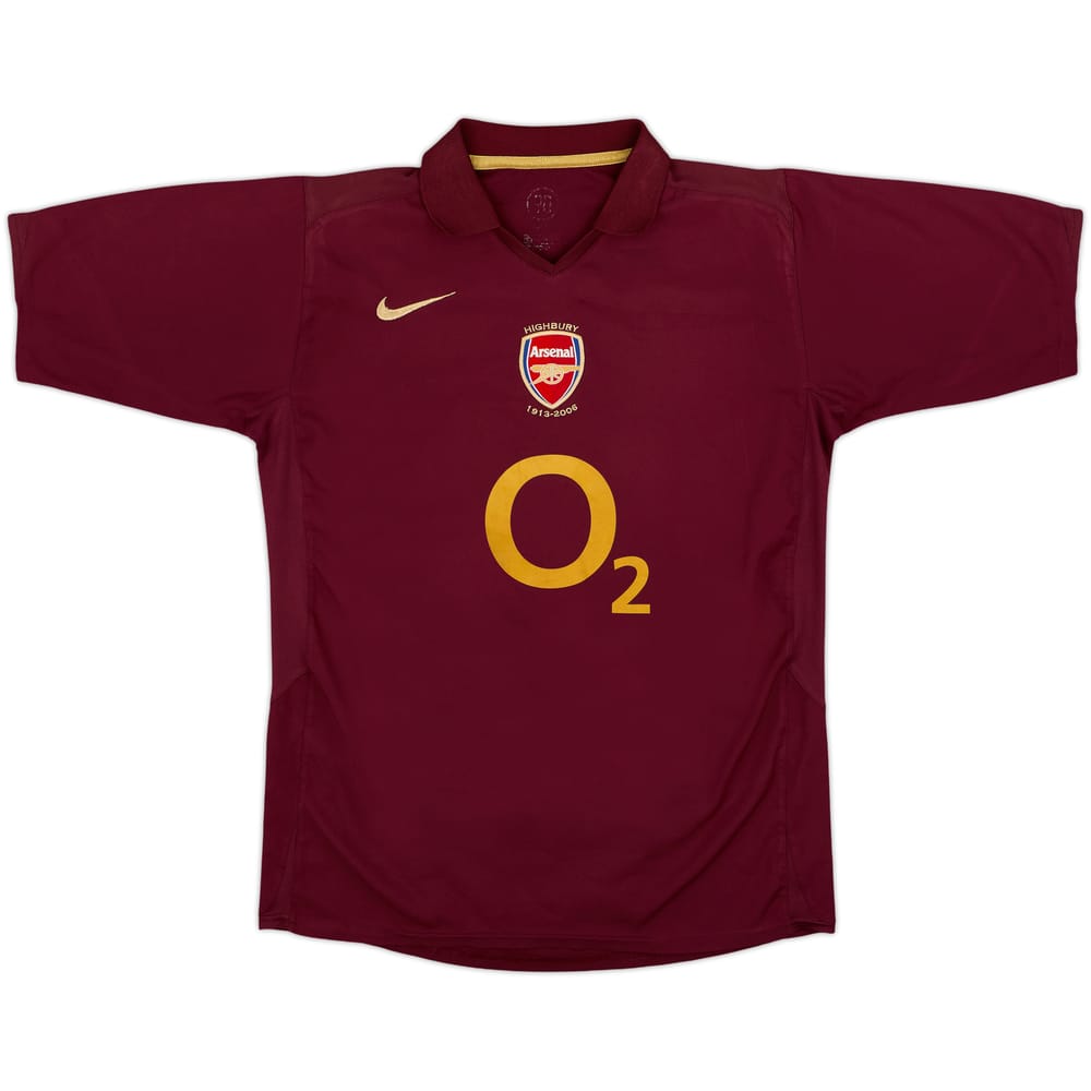 2005-06 Arsenal Home Shirt - 7/10 - (L.Boys)