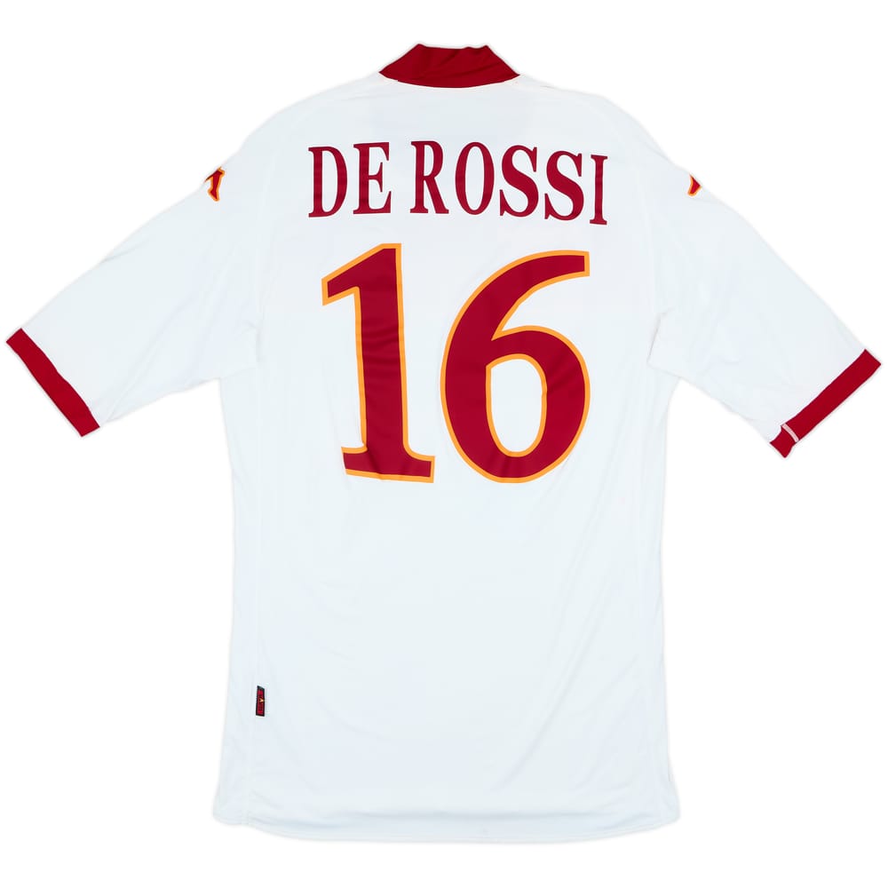 Camiseta de visitante de la Roma 2009-10 De Rossi #16 - 7/10 - (L)