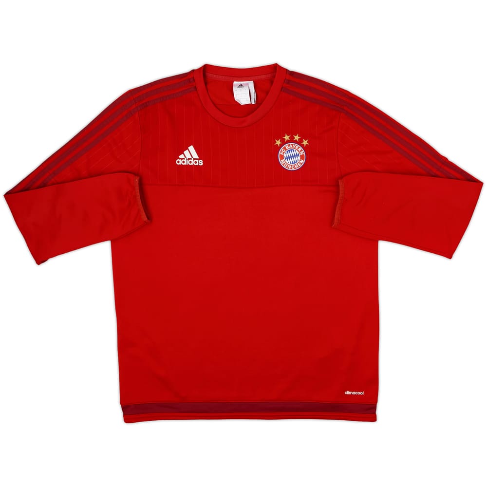 2015-16 Bayern Munich adidas Sweat Top - 9/10 - (L)